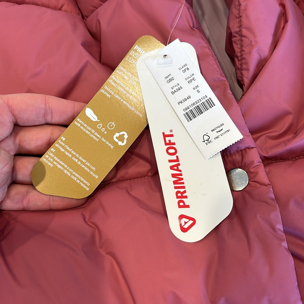 NWT J. Crew Alps Puffer Jacket with PrimaLoft® Size Small - Picture 6 of 10